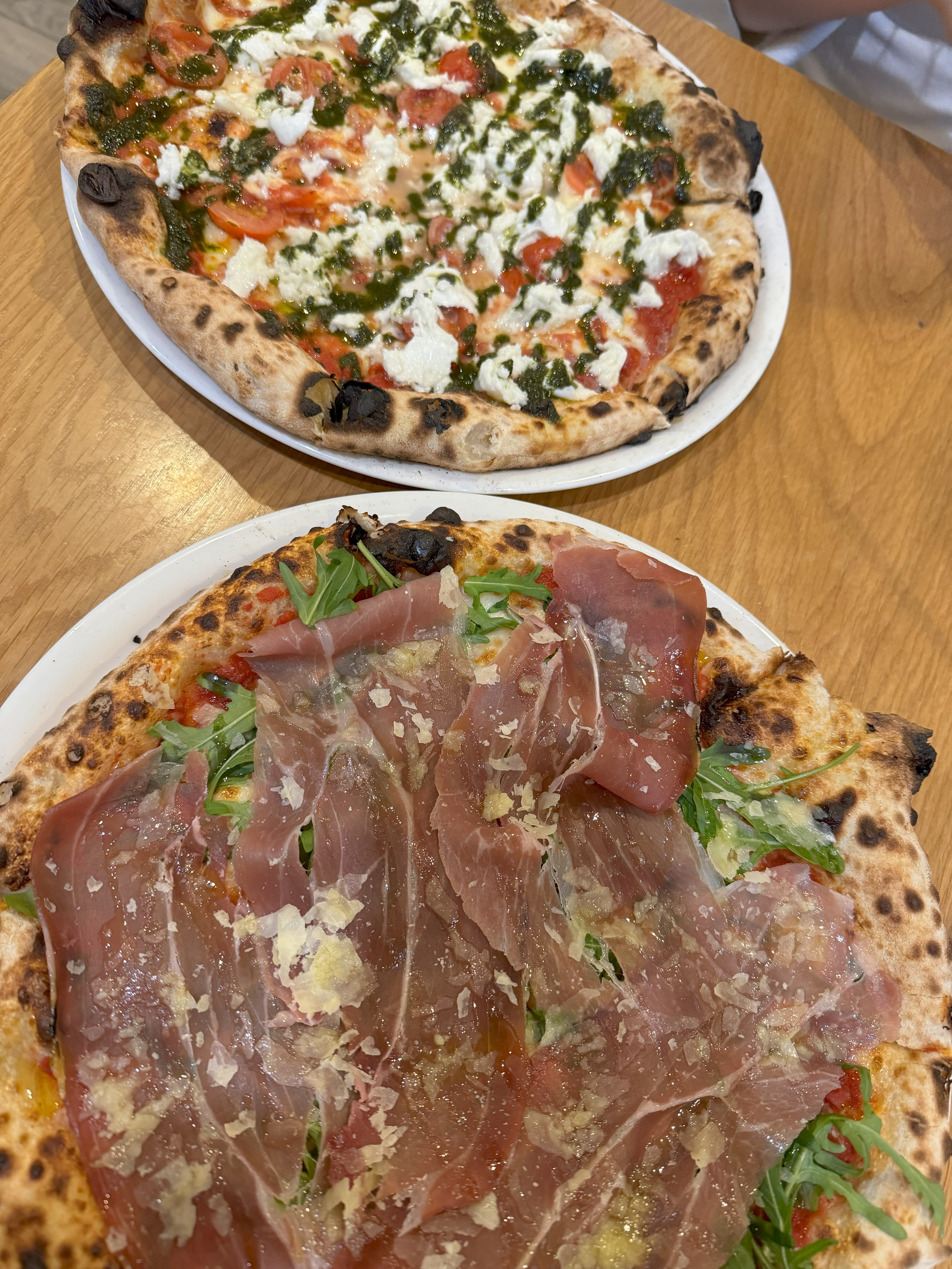 Pizza at Fraternity Club.