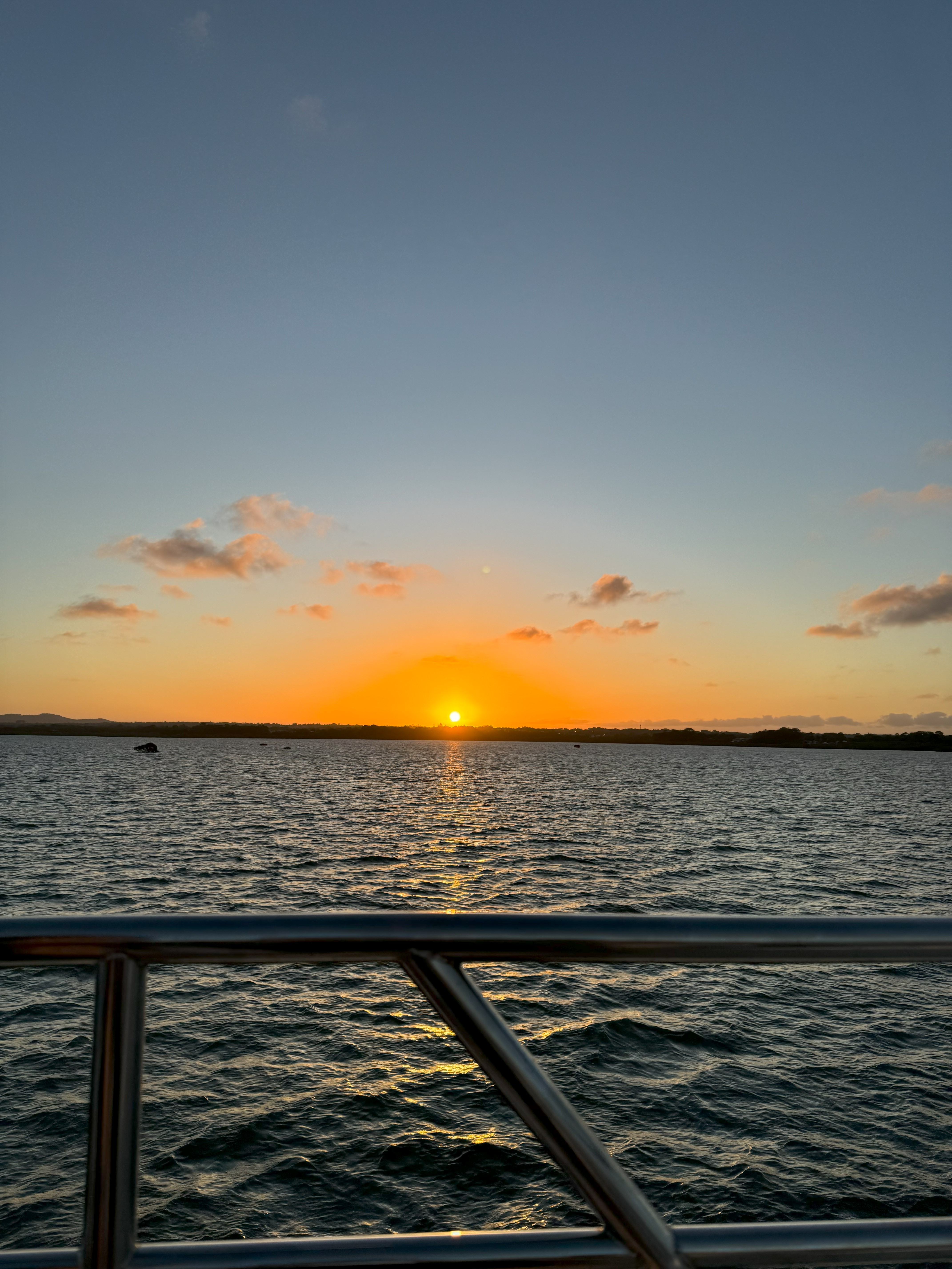 Sunset at Moreton Bay.